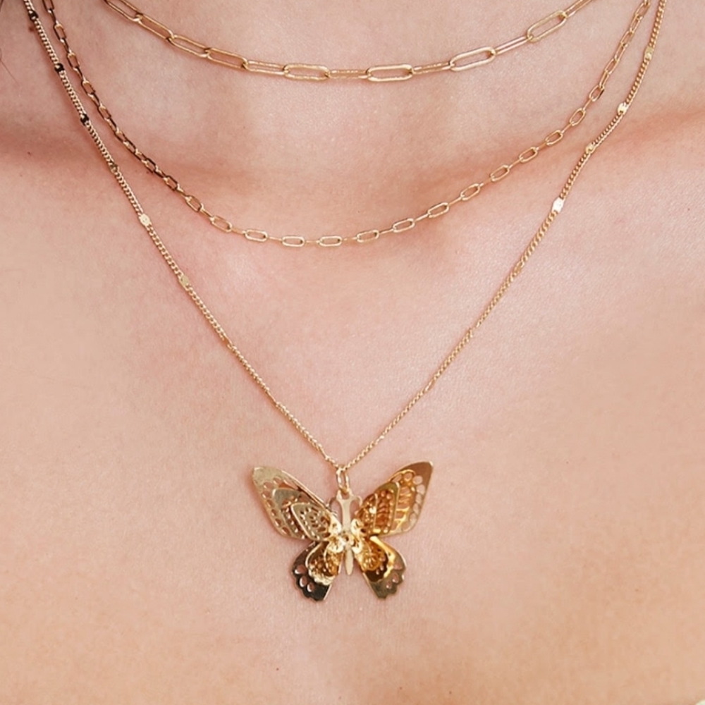 Butterfly necklace